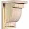 Ekena Millwork Alpine Rough Sawn Corbel w/Backplate, Douglas Fir, 8"W x 8"D x 12"H COR08X08X12ALP01RDF - alternate 1